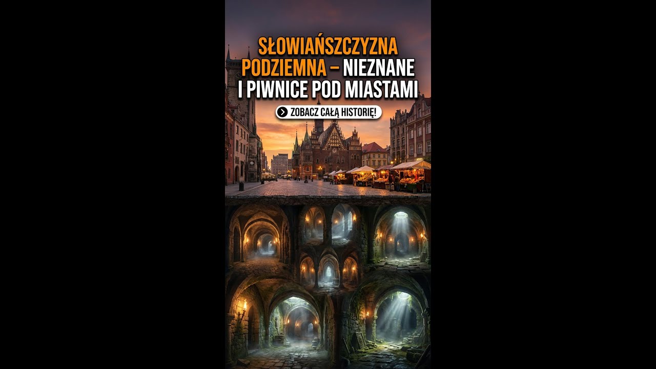 SŁOWIAŃSZCZYZNA PODZIEMNA - NIEZNANE TUNELE I PIWNICE POD MIASTAMI