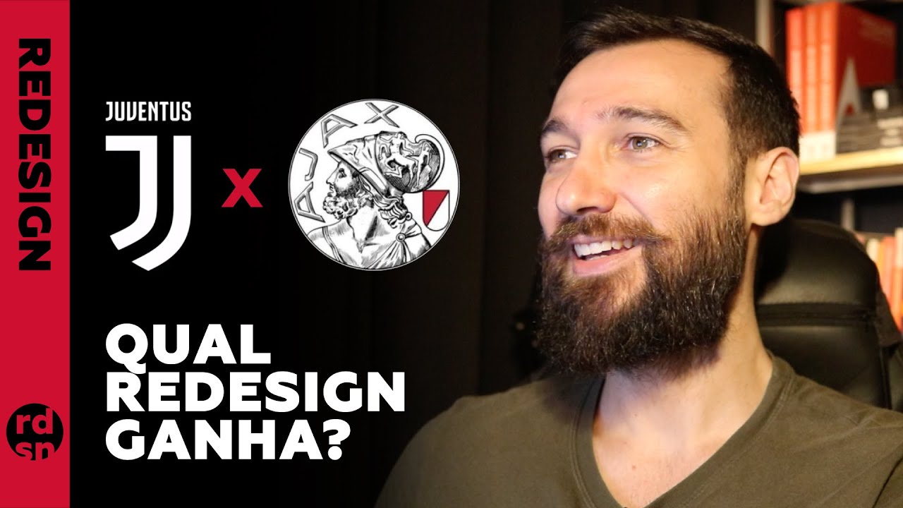 QUAL O MELHOR REDESIGN: AJAX OU JUVENTUS? | Pedro Panetto