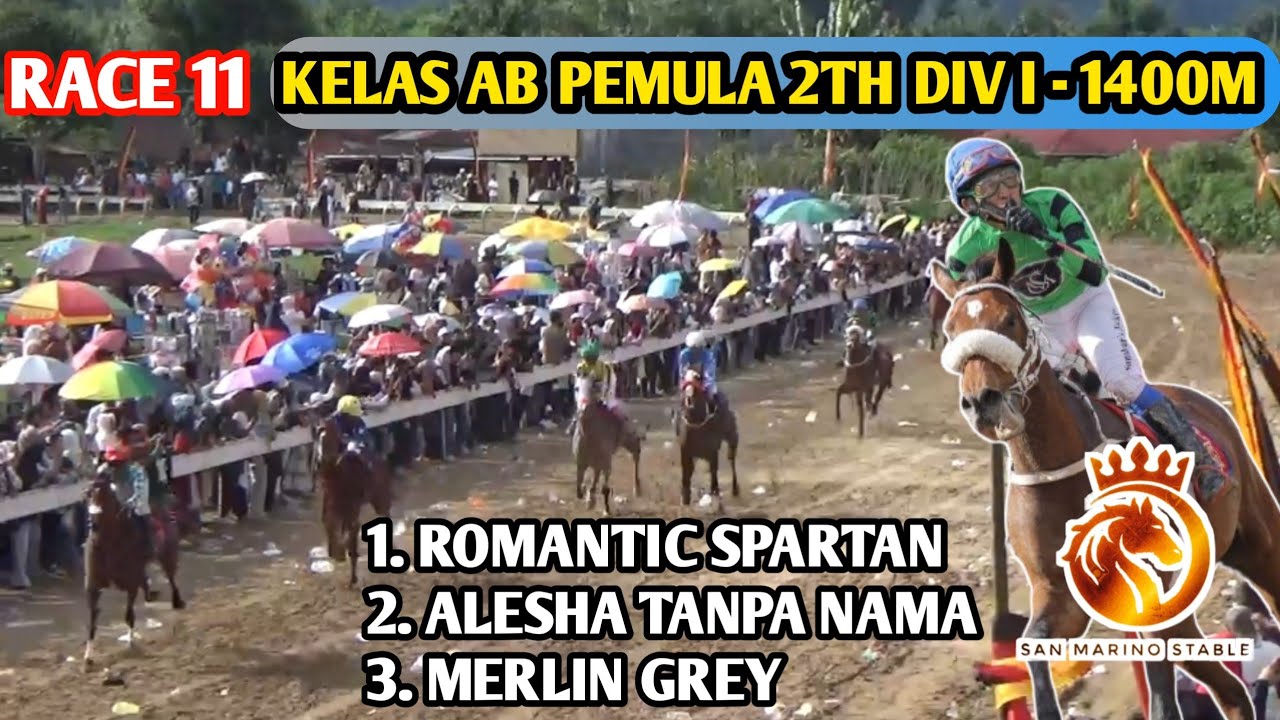 Pacu Kuda Kelas. AB PEMULA 2TH DIV I-1400M Walikota Cup Bukittinggi 2024