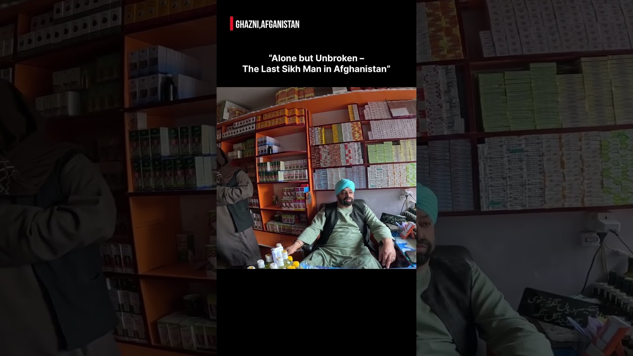 Last Sikh of afganistan #afganistan #kabul #sikh