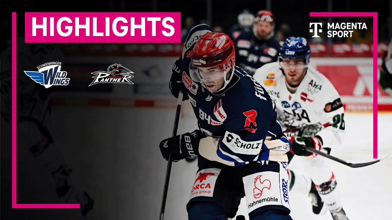 Schwenninger Wild Wings - Augsburger Panther | PENNY DEL | MAGENTA SPORT
