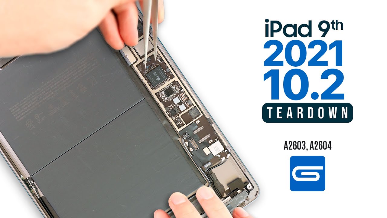 Разборка iPad 9 10.2 2021 | Стоимость ремонта ?