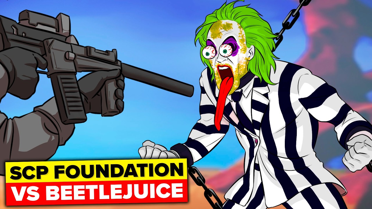 SCP Foundation Contains BEETLEJUICE - Biggest SCP TROLL Ever!