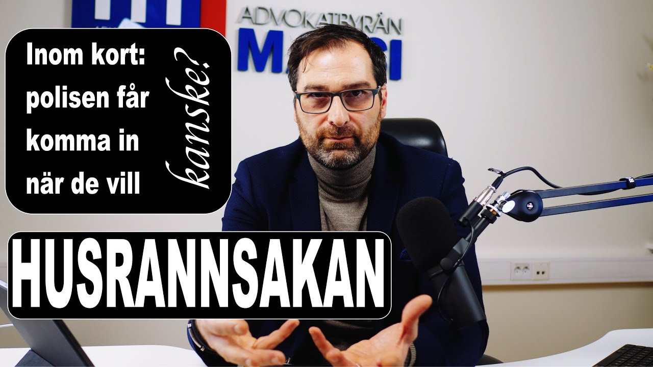 NÄR FÅR POLISEN KOMMA IN