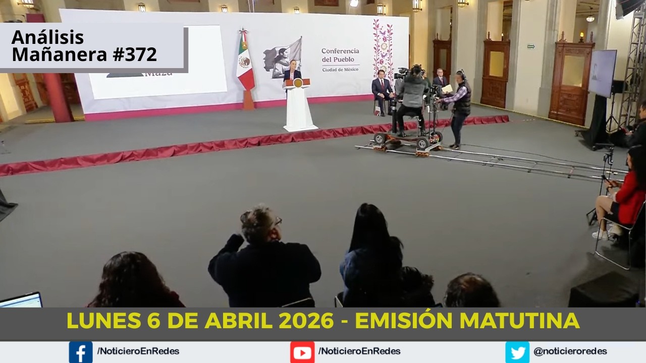 🔴 #EnVivo |  Conferencia Ma&ntilde;anera de la Presidenta Claudia Sheinbaum | Lunes 6 de Abril 2026