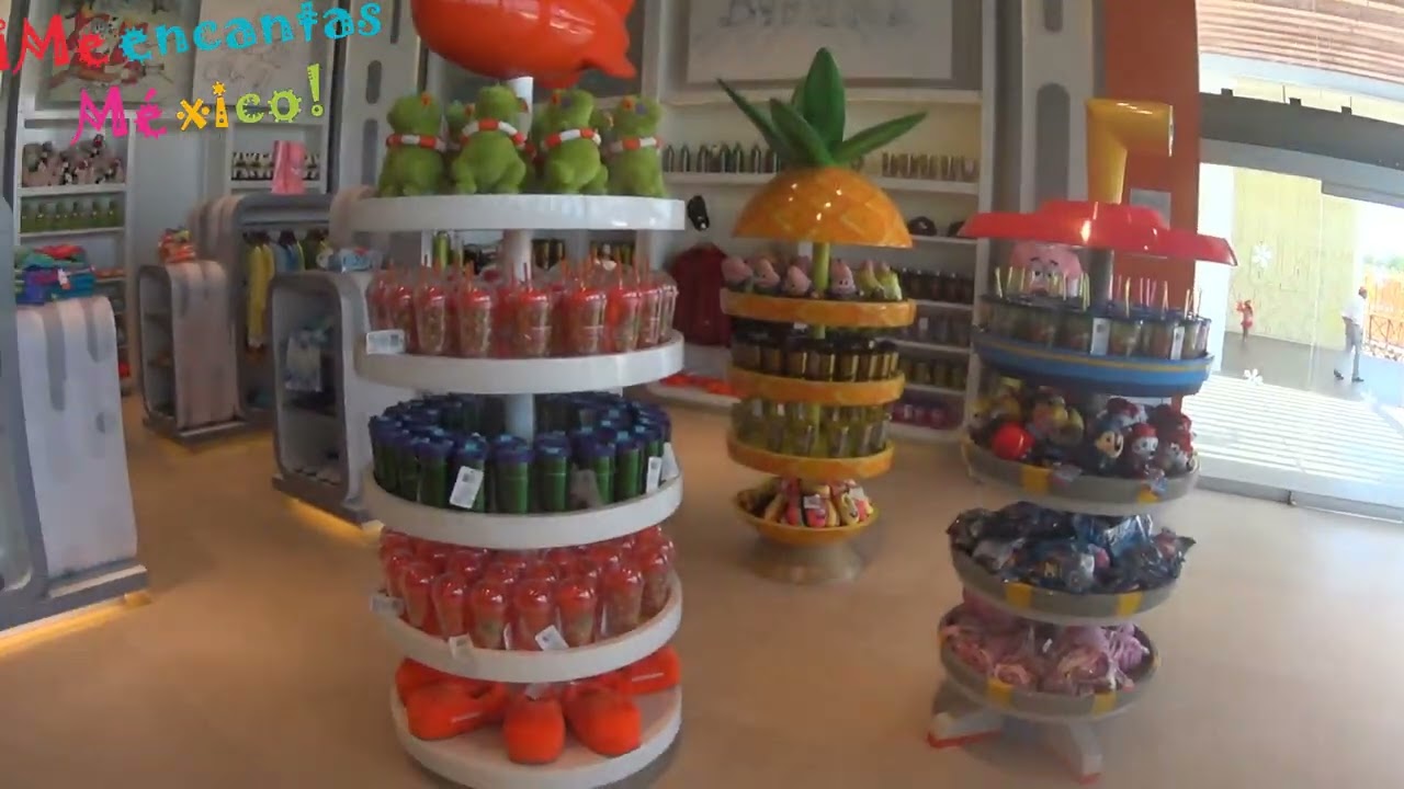 ¿Cuánto cuestan los Souvenirs en el hotel Nickelodeon Riviera Maya?