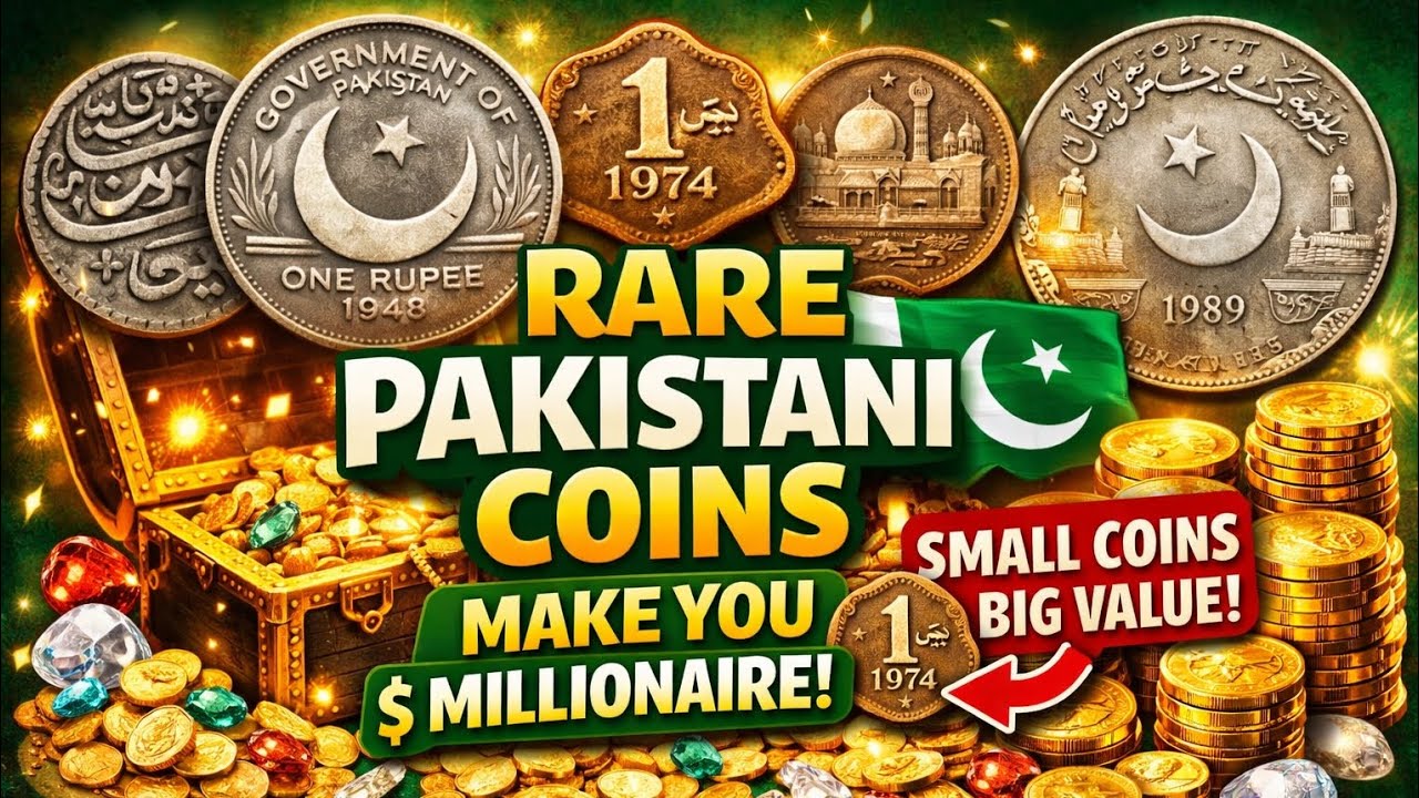 Rare Pakistani Coins That Can Make You a Millionaire 💰 | Hidden Treasures Revealed