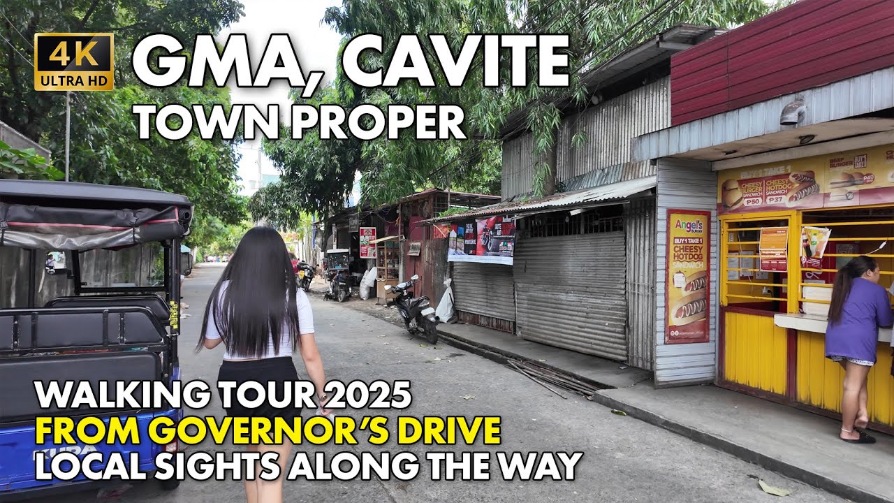 GMA TOWN PROPER, Cavite Philippines Walking Tour
