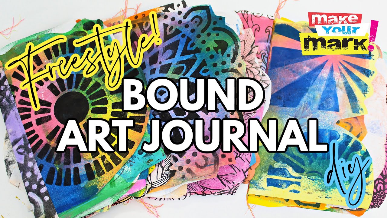Freestyle Bound Art Journal DIY