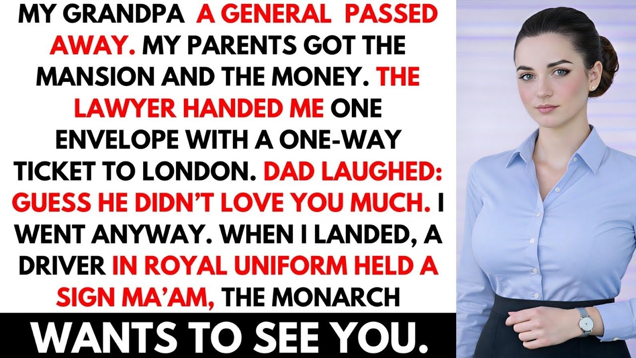 My Dad Ridiculed My Inheritance — Until I Found the Monarch Waiting in London
