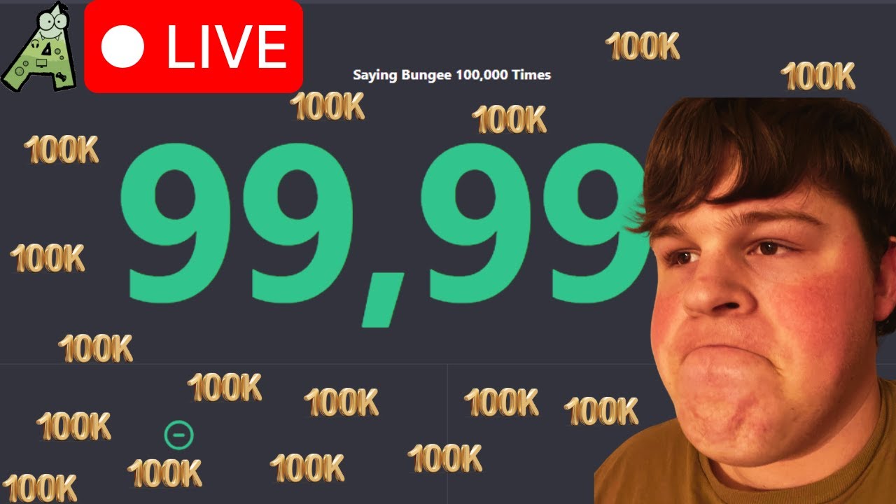 Saying Bungee 100,000 Times