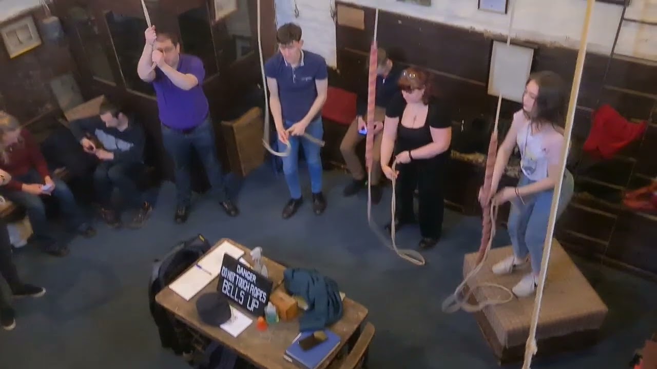 Bell Ringing at St John, Peterborough, Cambridgeshire