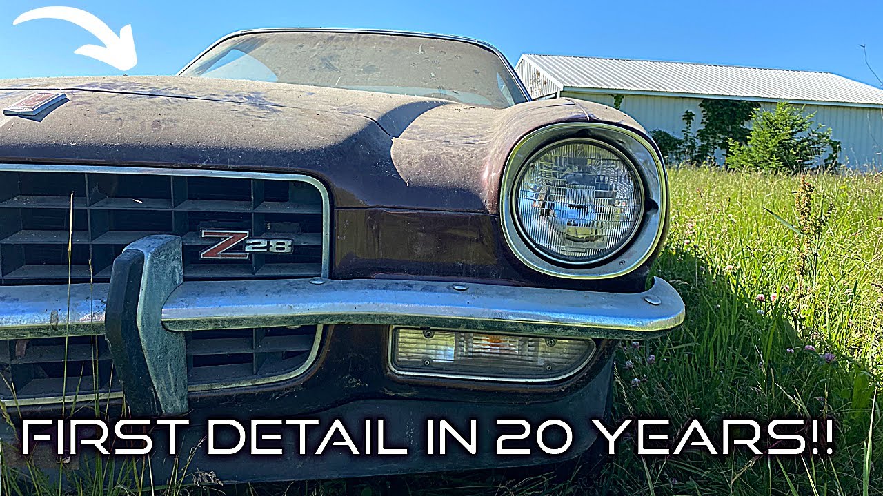 Возвращаю домой свой Camaro Z28 BARN 1973 года выпуска и полностью его ремонтирую после 20 лет пр...