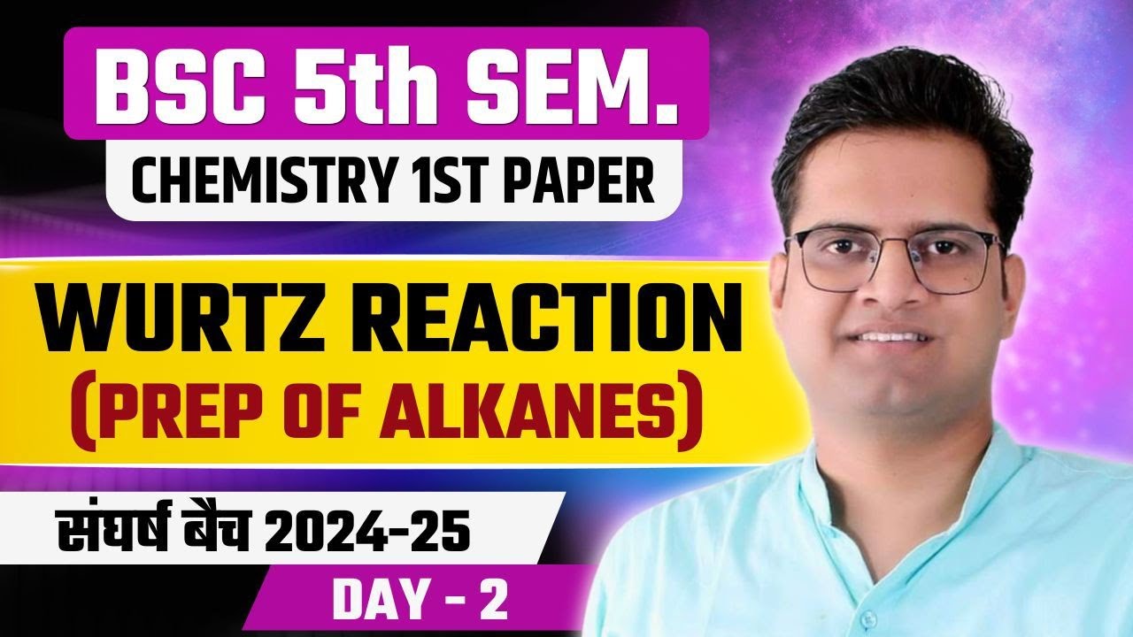Wurtz Reaction!Preparation Of Alkanes!Be DKDian