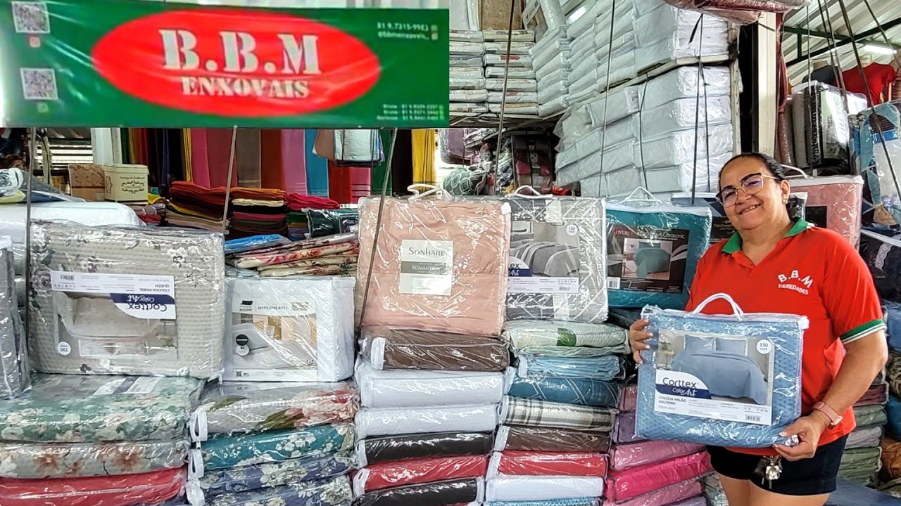 LOJA DE CAMA, MESA E BANHO NA FEIRA DA SULANCA DE CARUARU-PE