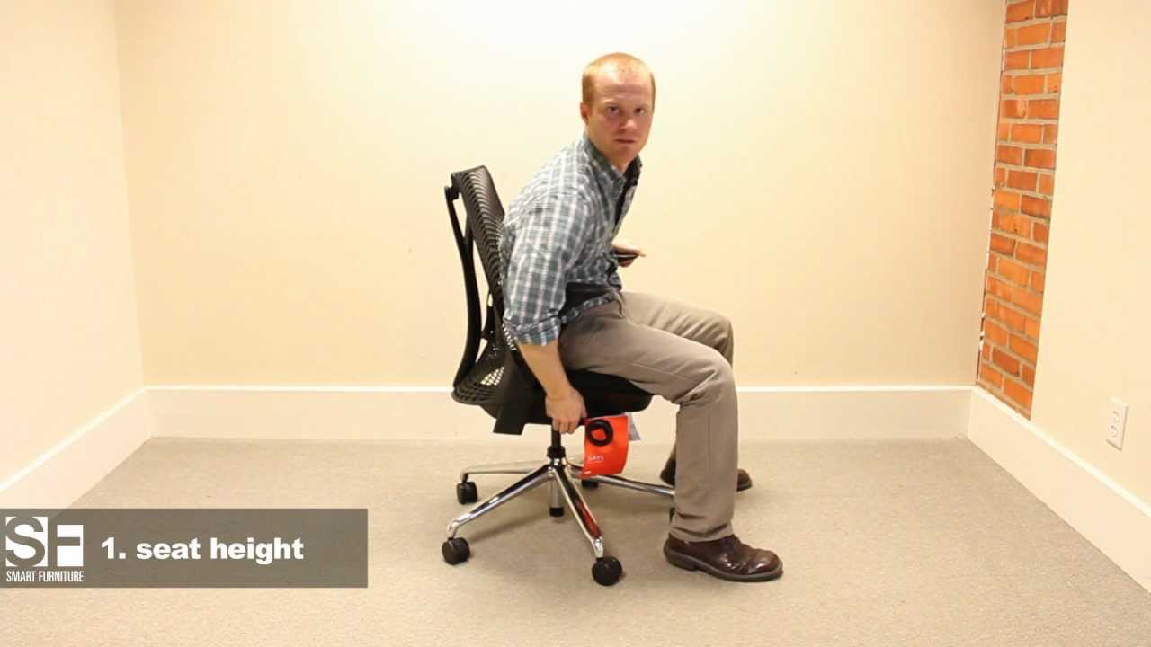 SmartFurniture.com Herman Miller Sayl Chair Adjustment Guide