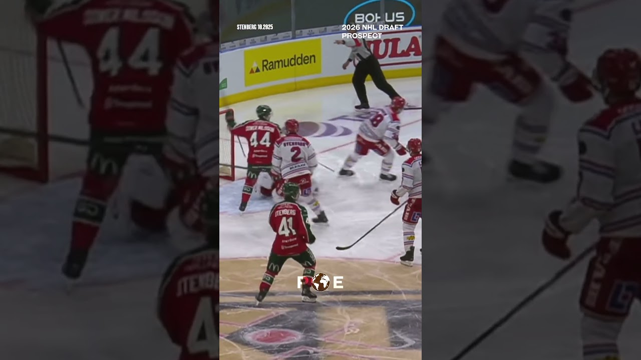 Ivar Stenberg Displays Precise &ldquo;Pass Placement&rdquo;, Through Top Hand Movement #hockey #nhl