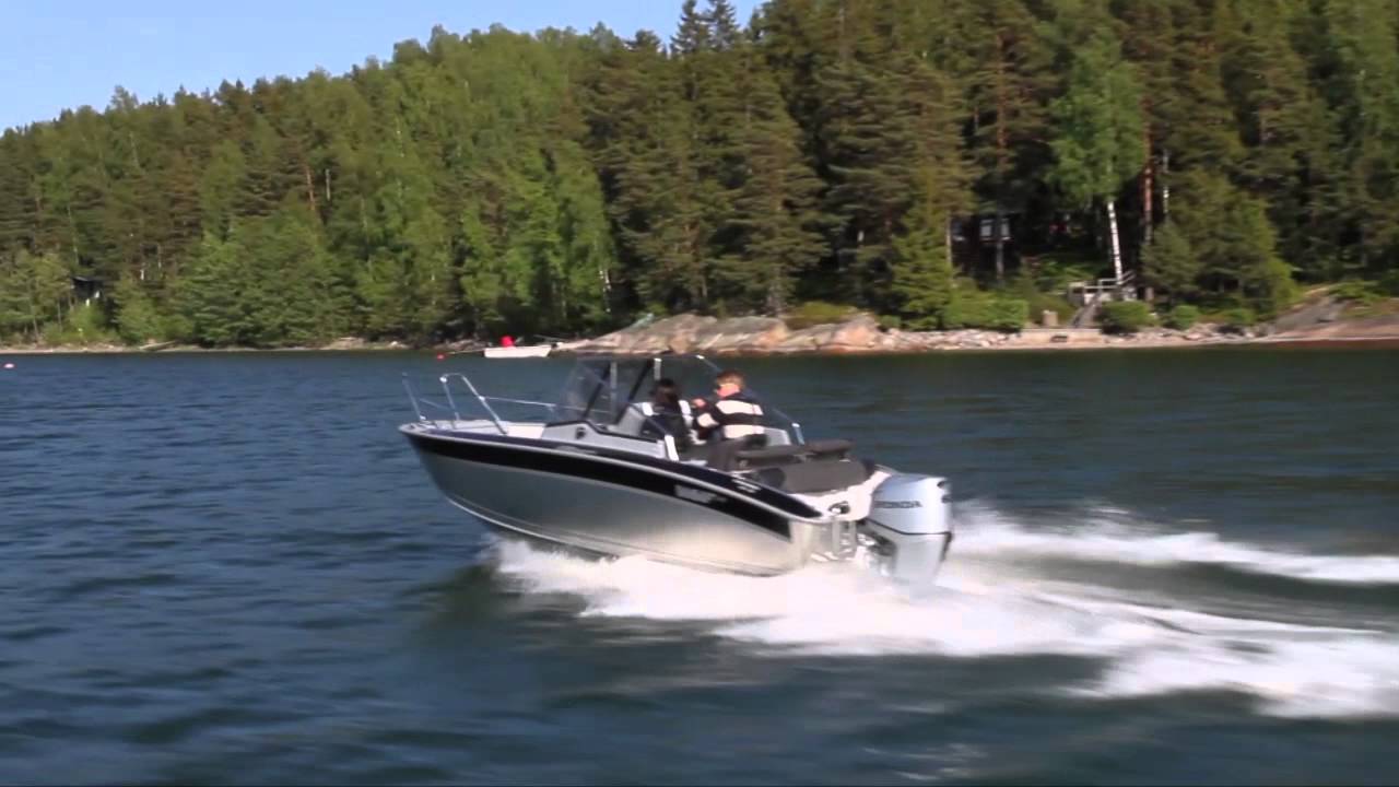 Silver Wolf BR 510 AluFibre boat video