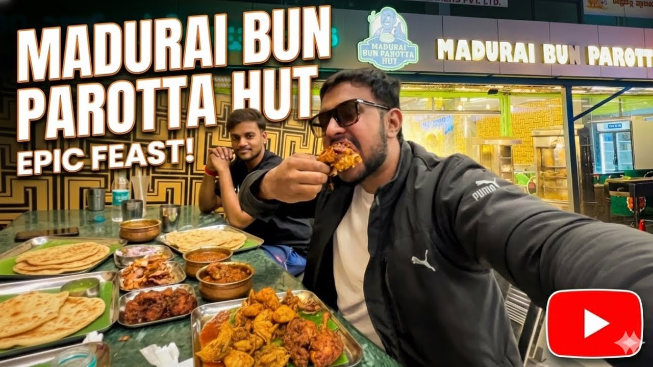 MADURAI BUN PAROTTA HUT | in K R Puram | Bangalore 
