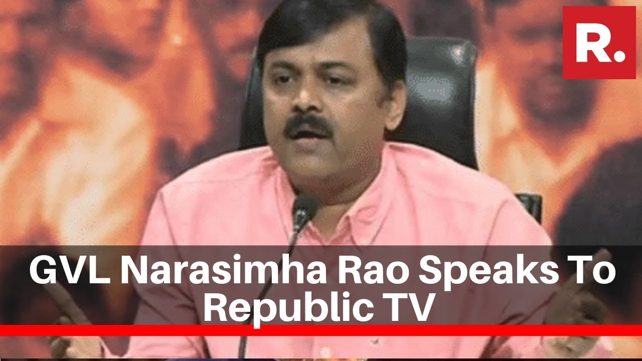 BJP's Leader GVL Narasimha Rao Speaks To Republic TV Over Rahul Gandhi's 'Savarkar' Remark