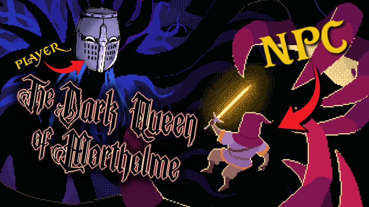 Indie Game Where You Are The Final Boss - The Dark Queen Of Mortholme