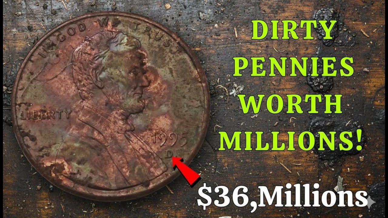 Top 10 Dirty Pennies Rare Lincoln Penny Coins That Could Make You A Millionaire!