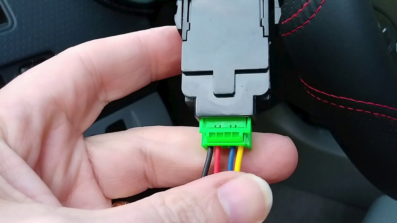 Upgrading the OEM fog light switch on a Tacoma
