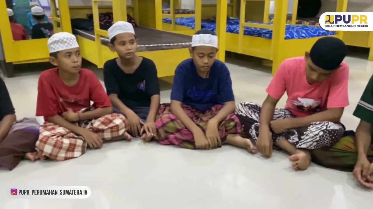 Kegiatan Santri Rumah Susun Sirojul Mukhlasin Al fauzen di bulan ramadhan
