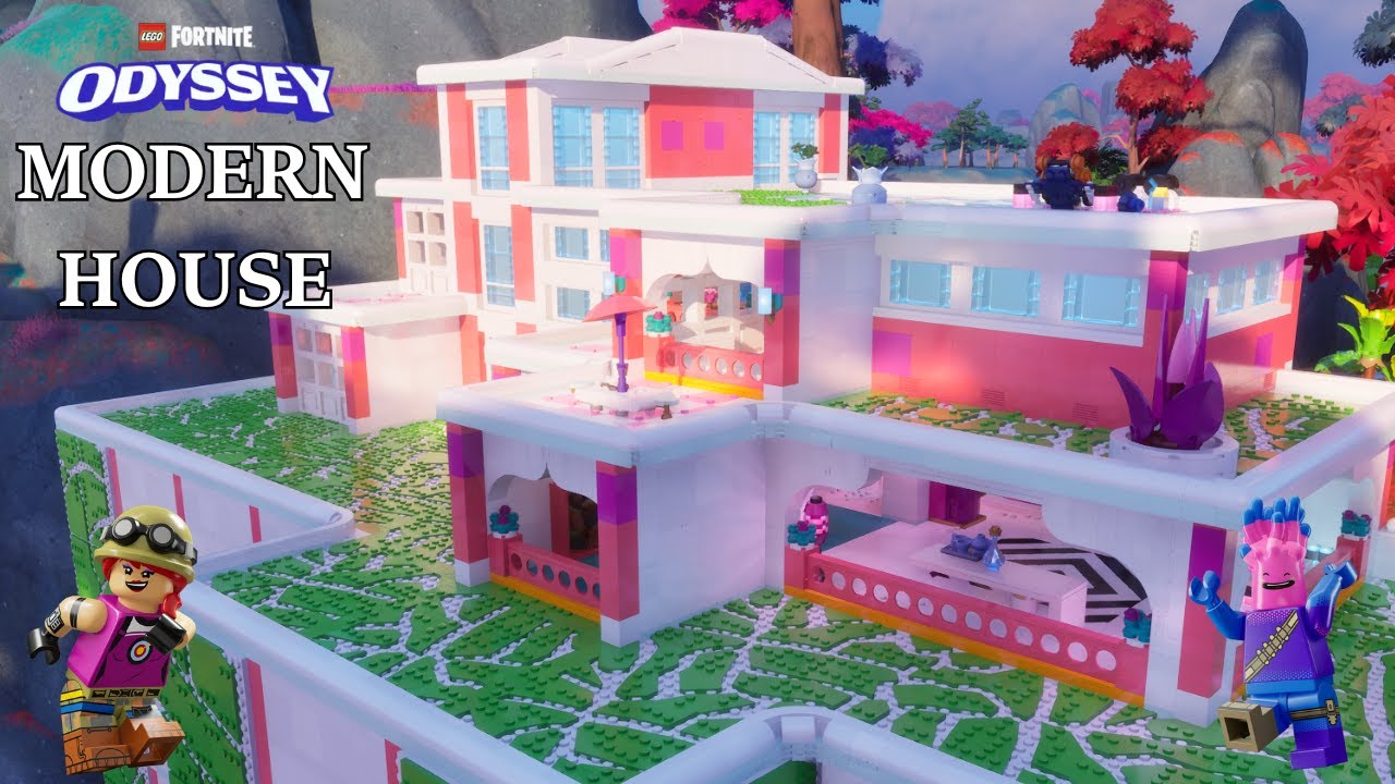LEGO Modern House | Cherry Blossom Mansion