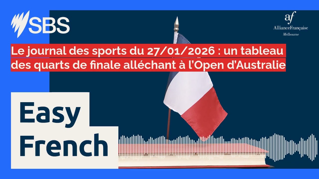 Le journal des sports du 27/01/2026 : un tableau des quarts de finale all&eacute;chant &agrave; l&rsquo;Open...