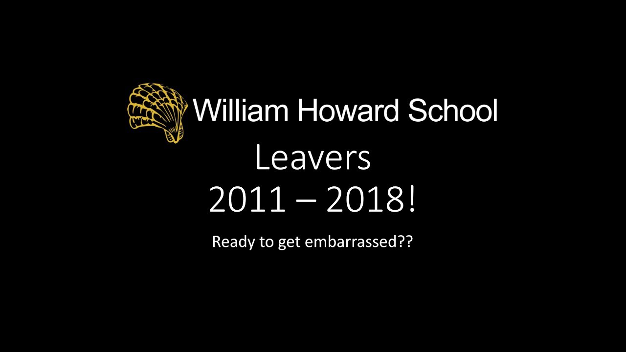 William Howard School leavers 2018