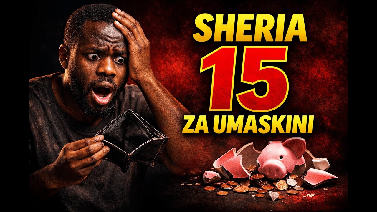 Sheria 15 Zinazokuhakikishia Kubaki Maskini Milele (Epuka Hizi Haraka)