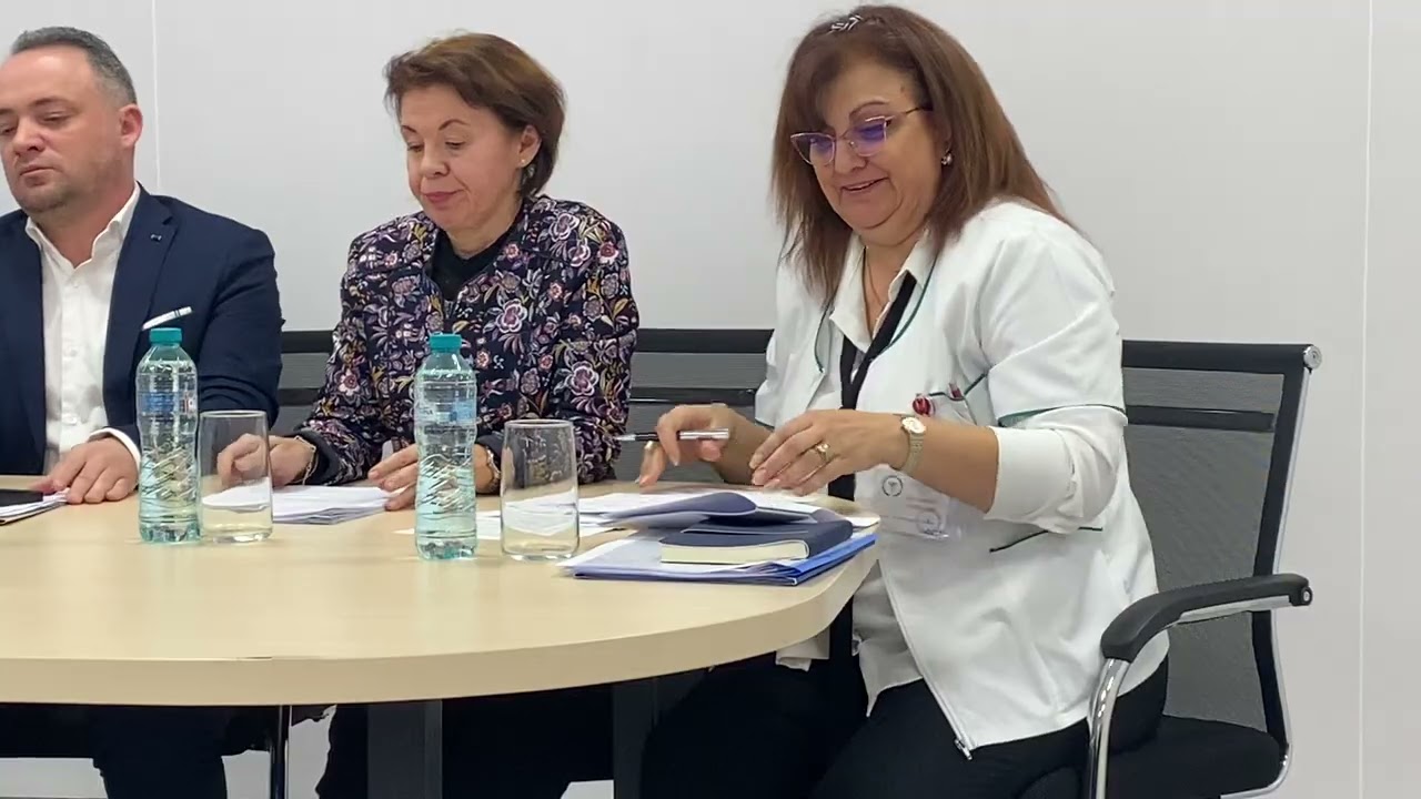 Conferința de presă Spitalul Județean Argeș 
