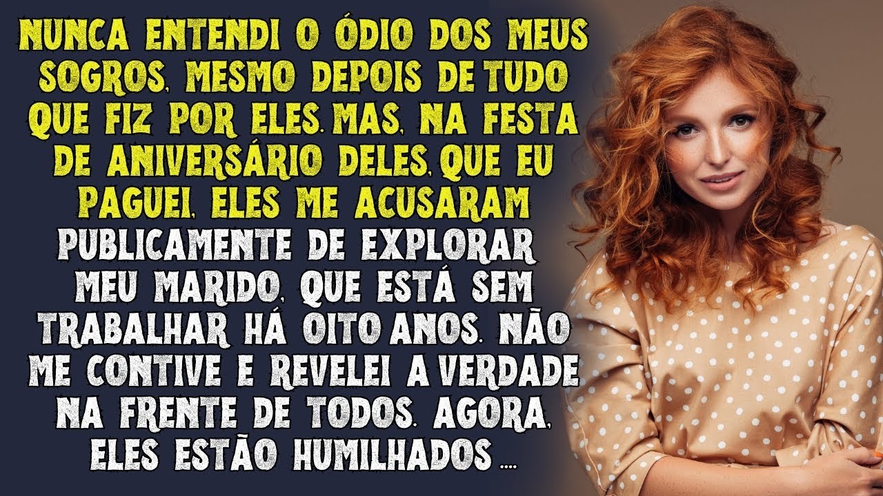 Nunca entendi por que meus sogros me odeiam, apesar de tudo que fiz por eles e pelo filho deles