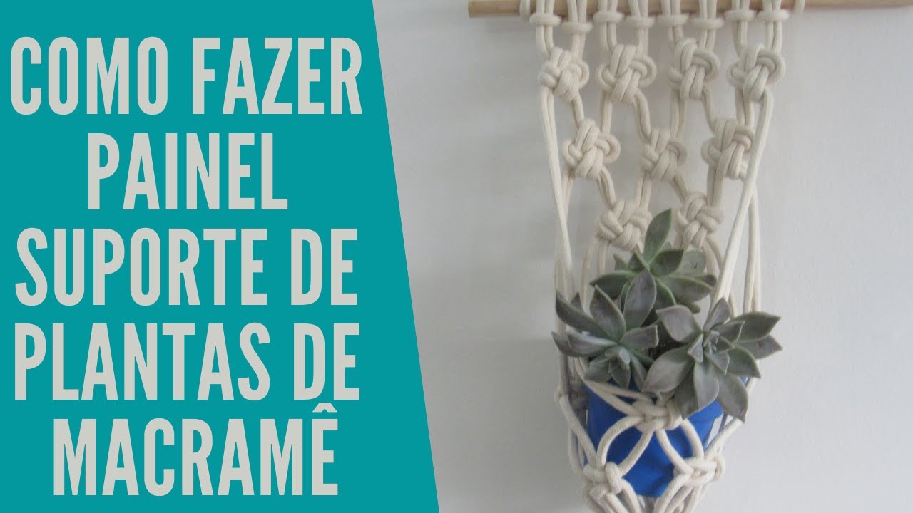 DIY - MACRAME PLANT HANGER