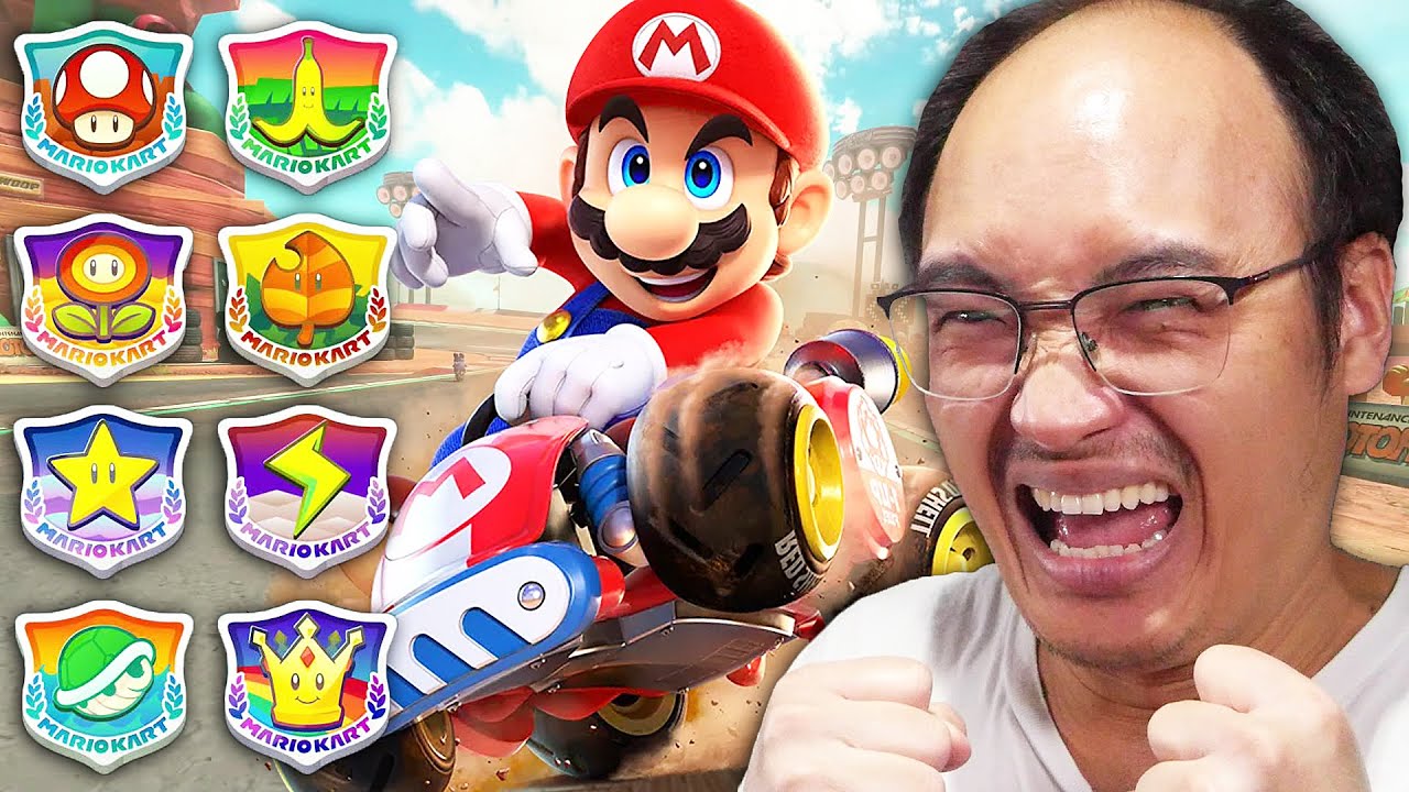 J’AI JOUÉ À TOUTES LES COURSES SUR MARIO KART WORLD !