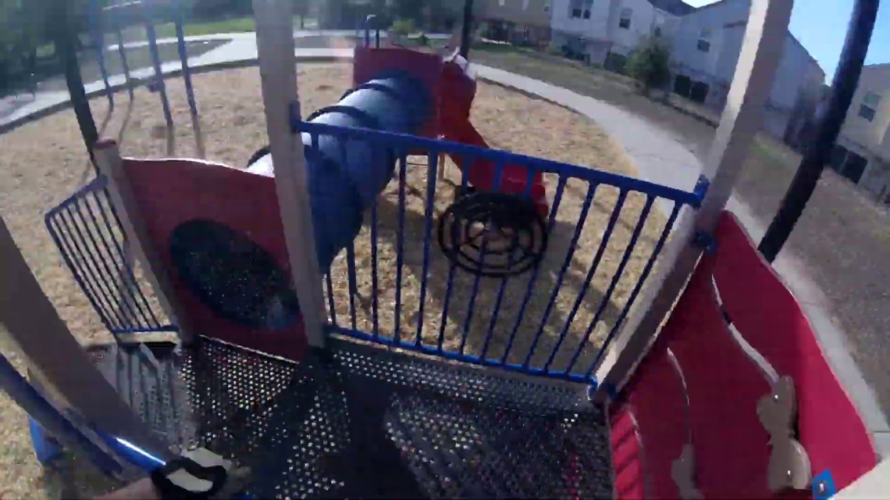 Basic Parkour And Freerunning Around Parks POV