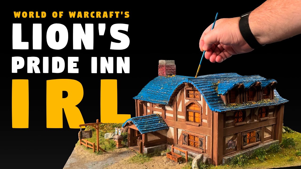 THE LION’S PRIDE INN IN REAL LIFE! #worldofwarcrft #wow #diorama