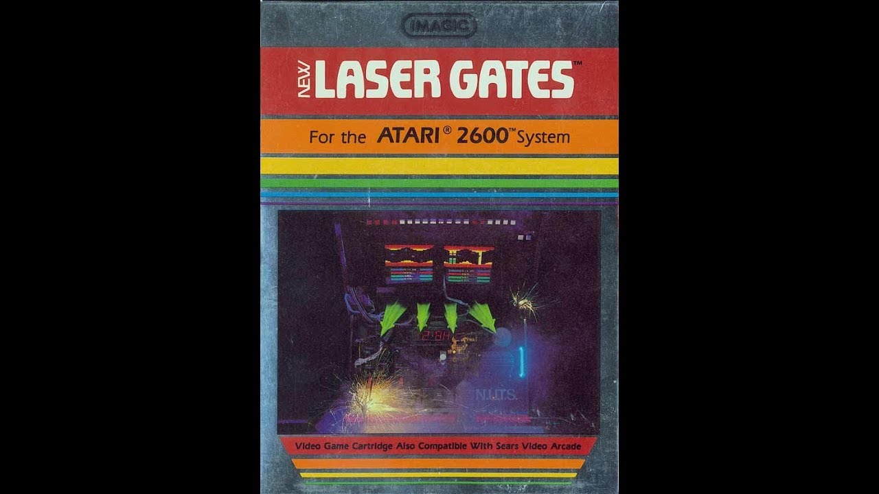 Laser Gates on Atari 2600, 82,451