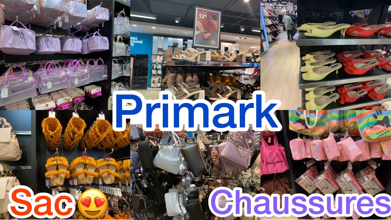 PRIMARK RÉOUVERTURE À GRAND LITTORAL MARSEILLE NOUVEAUTÉ CHAUSSURES ET SAC 💄🛍💜💙💛
