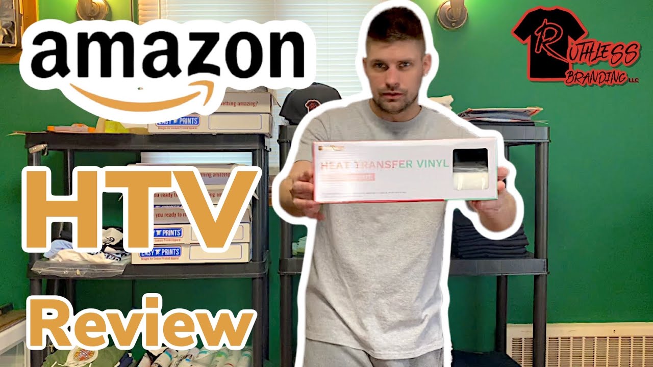AMAZON HEAT TRANSFER VINYL (ОБЗОР) недорогой HTVRONT для начинающих