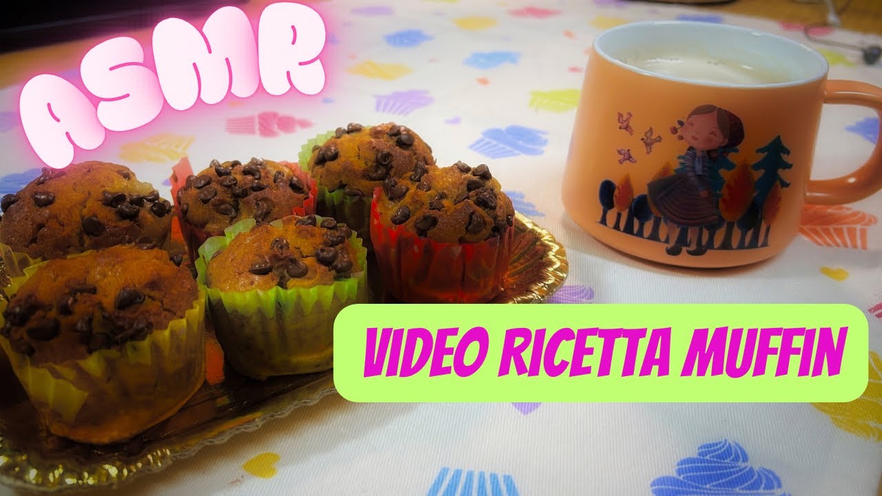 Asmr Ita / Video ricetta muffin 🤤