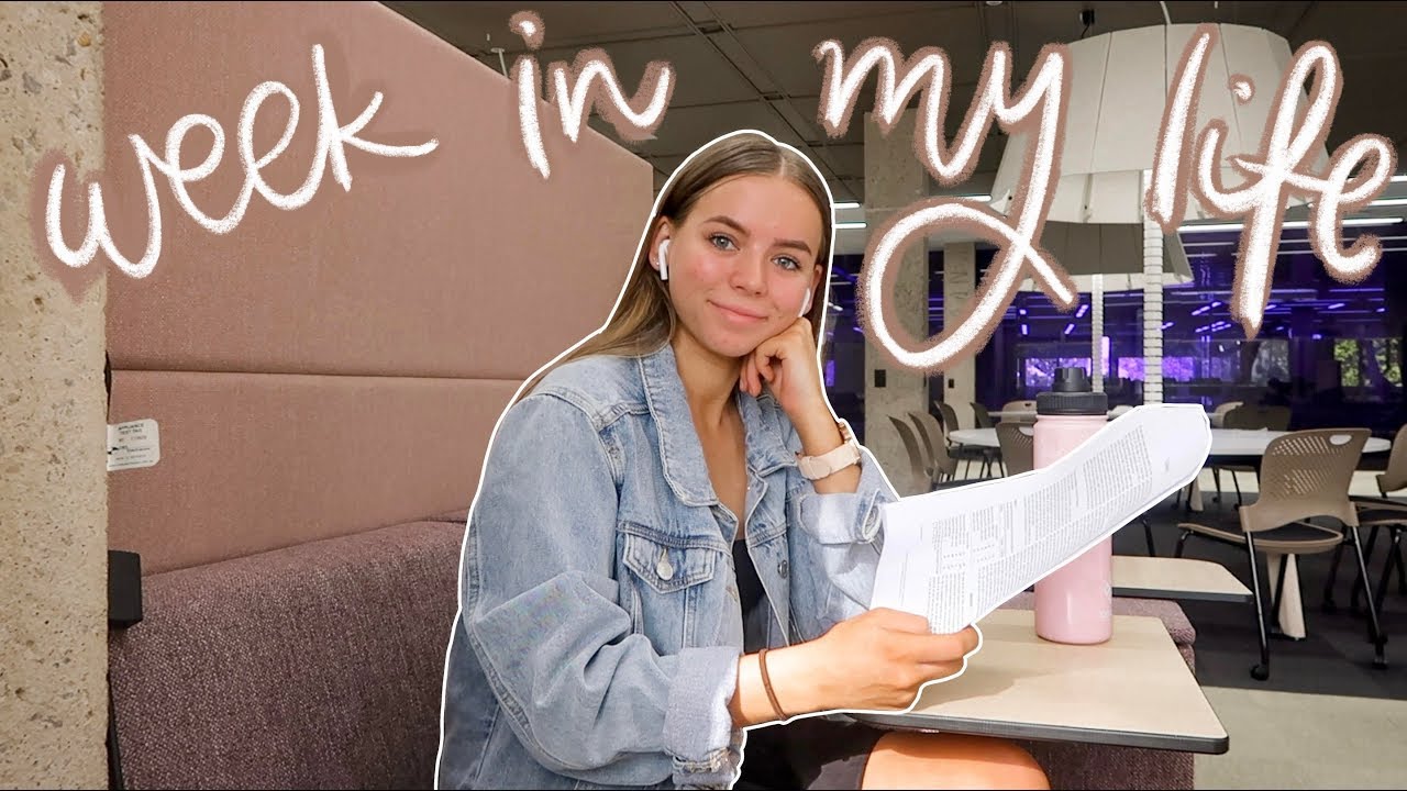 uni/college week in my life | meal prep, opening packages + procrastinating