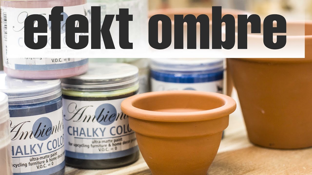 Ombre - farba kredowa