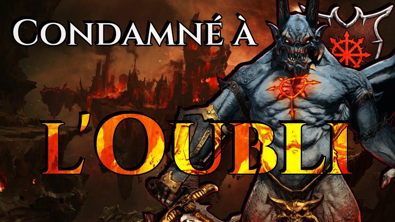 La faction OUBLIEE de Total War Warhammer 3 !  Le Prince D&eacute;mon... Les PIRES factions | NeoTalk
