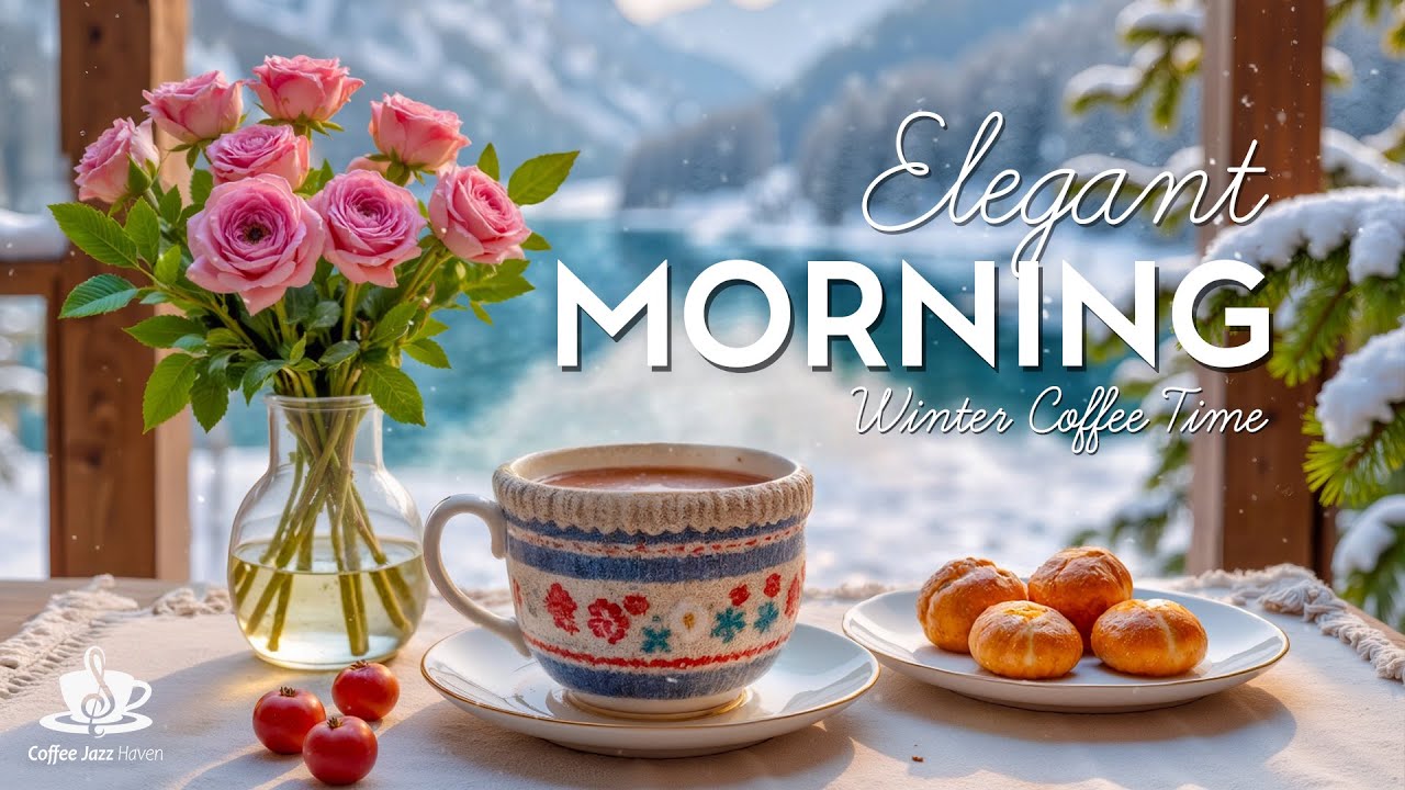 Elegant Morning Jazz - Sweet Bossa Nova for Winter Coffee Time and Mental Balance