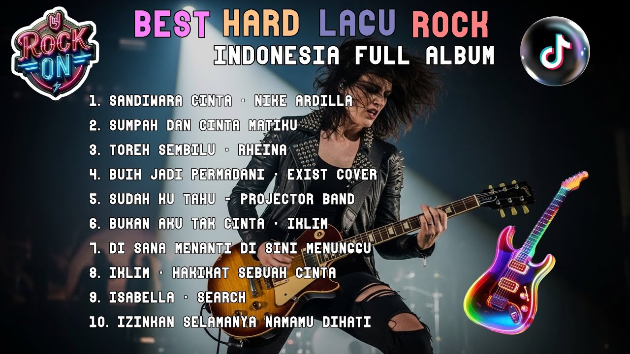 PLAYLIST ROCK INDONESIA GAHAR || Musik Rock Paling Nendang Nonstop