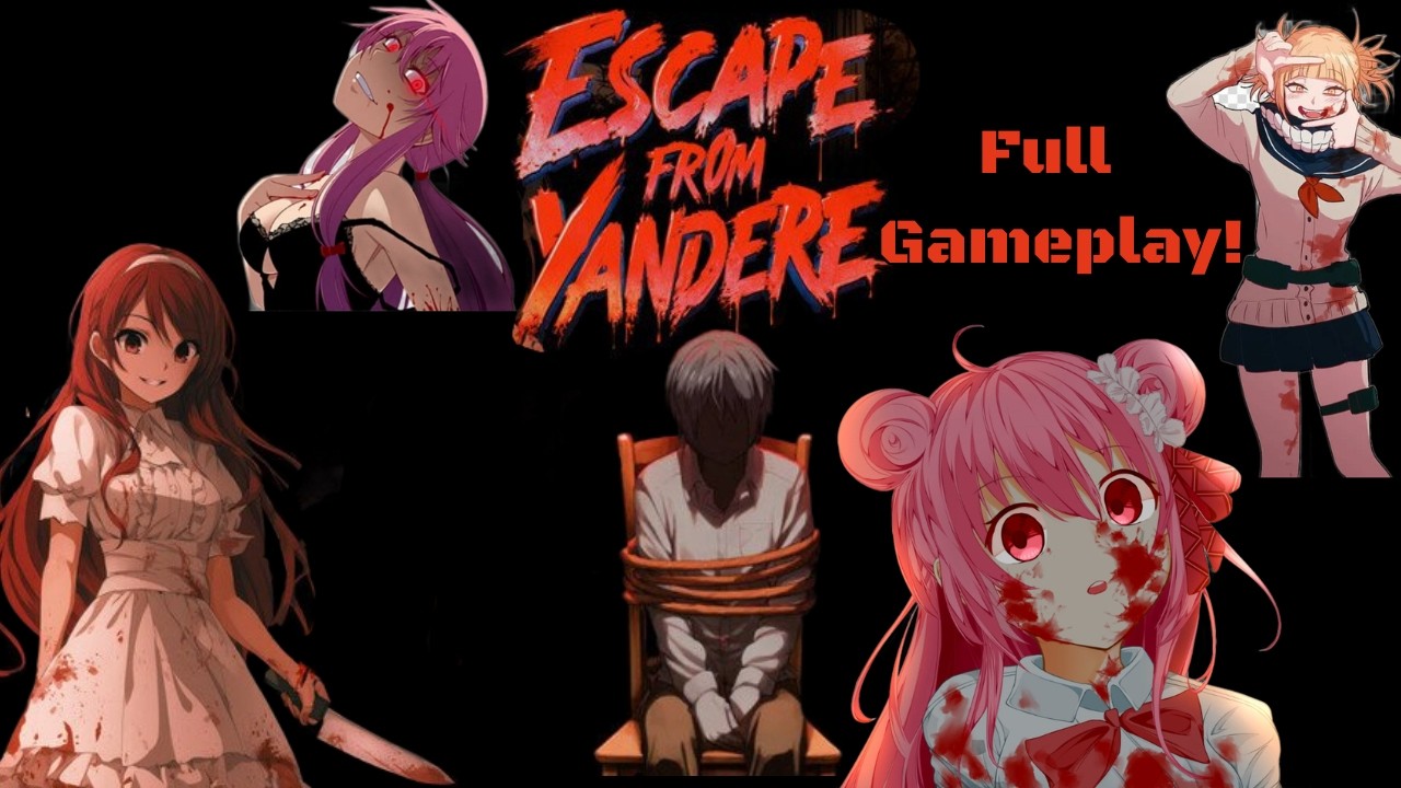 Save Me From Crazy! Escape From Yandere Full Gameplay!