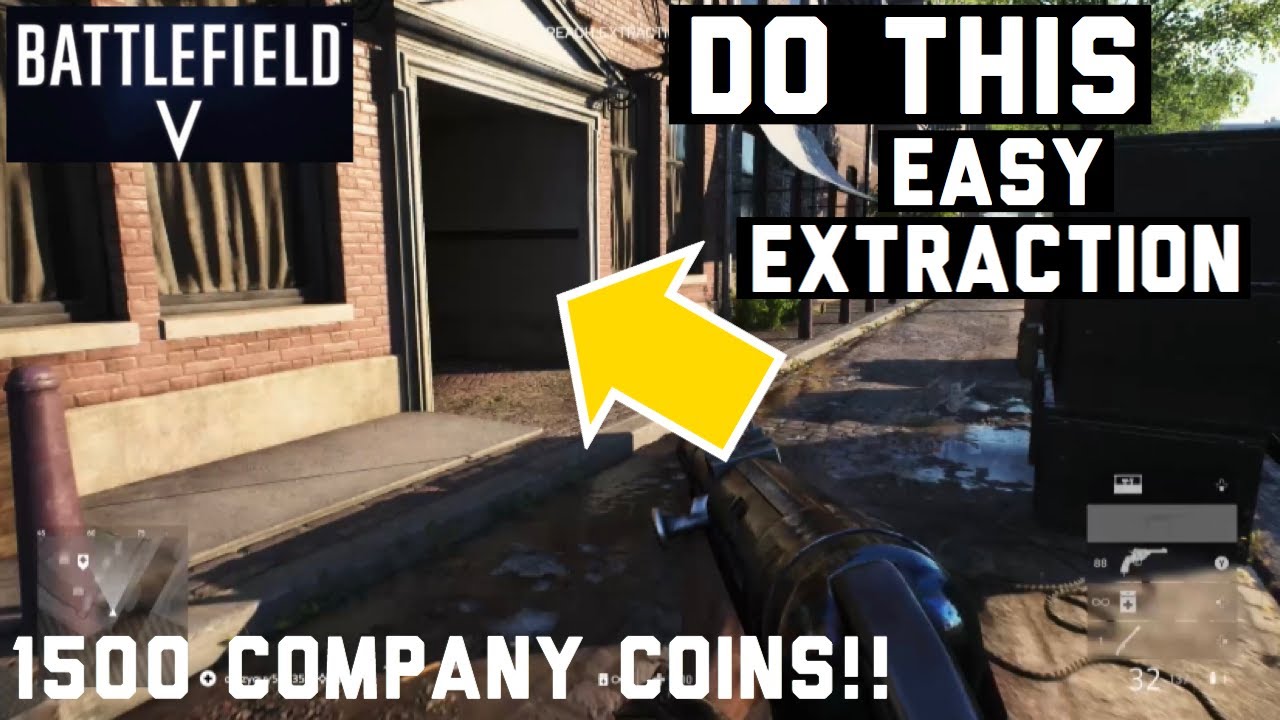 Battlefield V Combined Arms EASY WAY TO WIN on solo Hard, (ROTTERDAM-Harbour Headquarters)