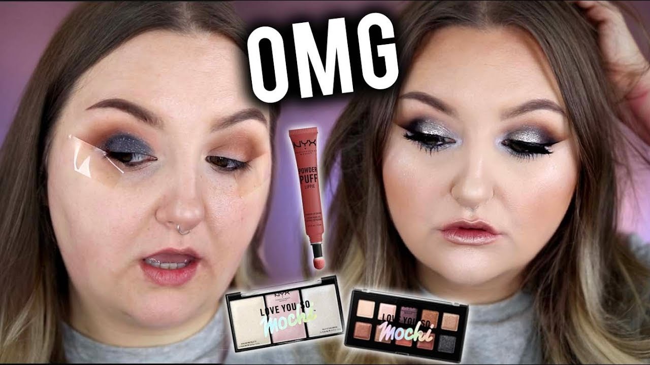 OMG! | NEW NYX | POWDER PUFF LIPPIE | LOVE YOU SO MOCHI TUTORIAL & SWATCHES